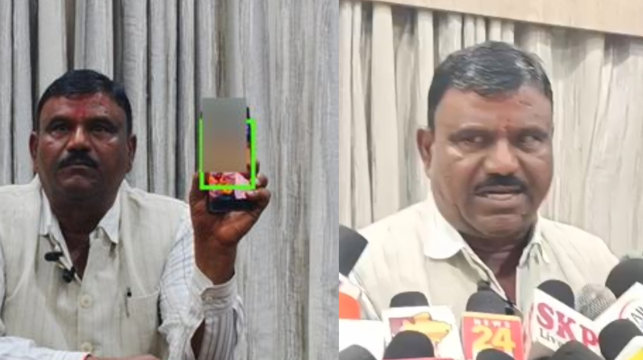 धार में आयोजित प्रेस कॉन्फ्रेंस में धरमपुरी विधायक कालू सिंह ठाकुर ने महिला व युवक पर ब्लैकमेलिंग, झूठी एफआईआर और अवैध वसूली के गंभीर आरोप लगाए। विधायक ने एसपी धार को लिखित आवेदन सौंपते हुए पूरे मामले की निष्पक्ष जांच की मांग की है।